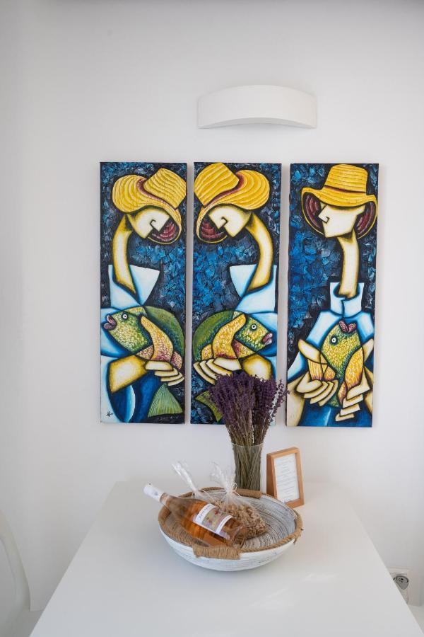 Blue, White And Grey Suites Ornos  Ngoại thất bức ảnh